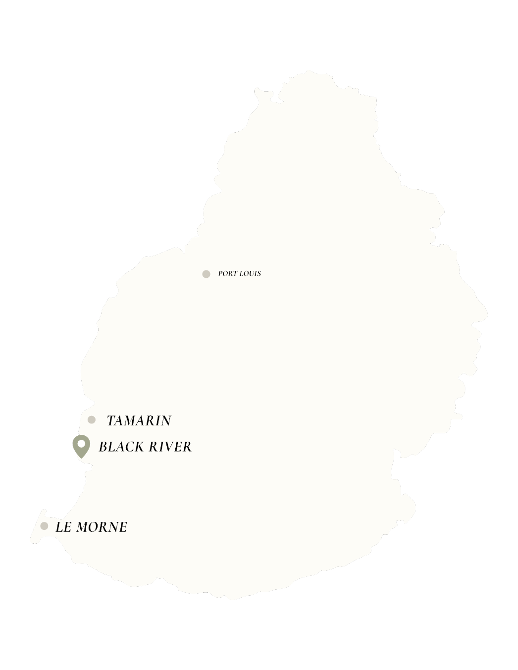 Map of Mauritius
